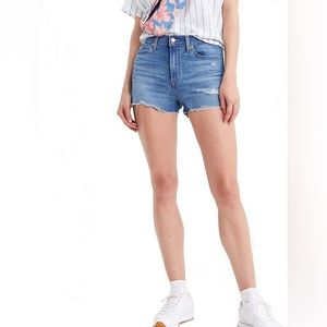 Levi’s High Rise Denim Shorts